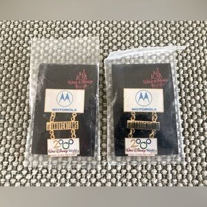 Disney Epcot pins $30each or 2 for $50 Motorola innovations 2000 Pins